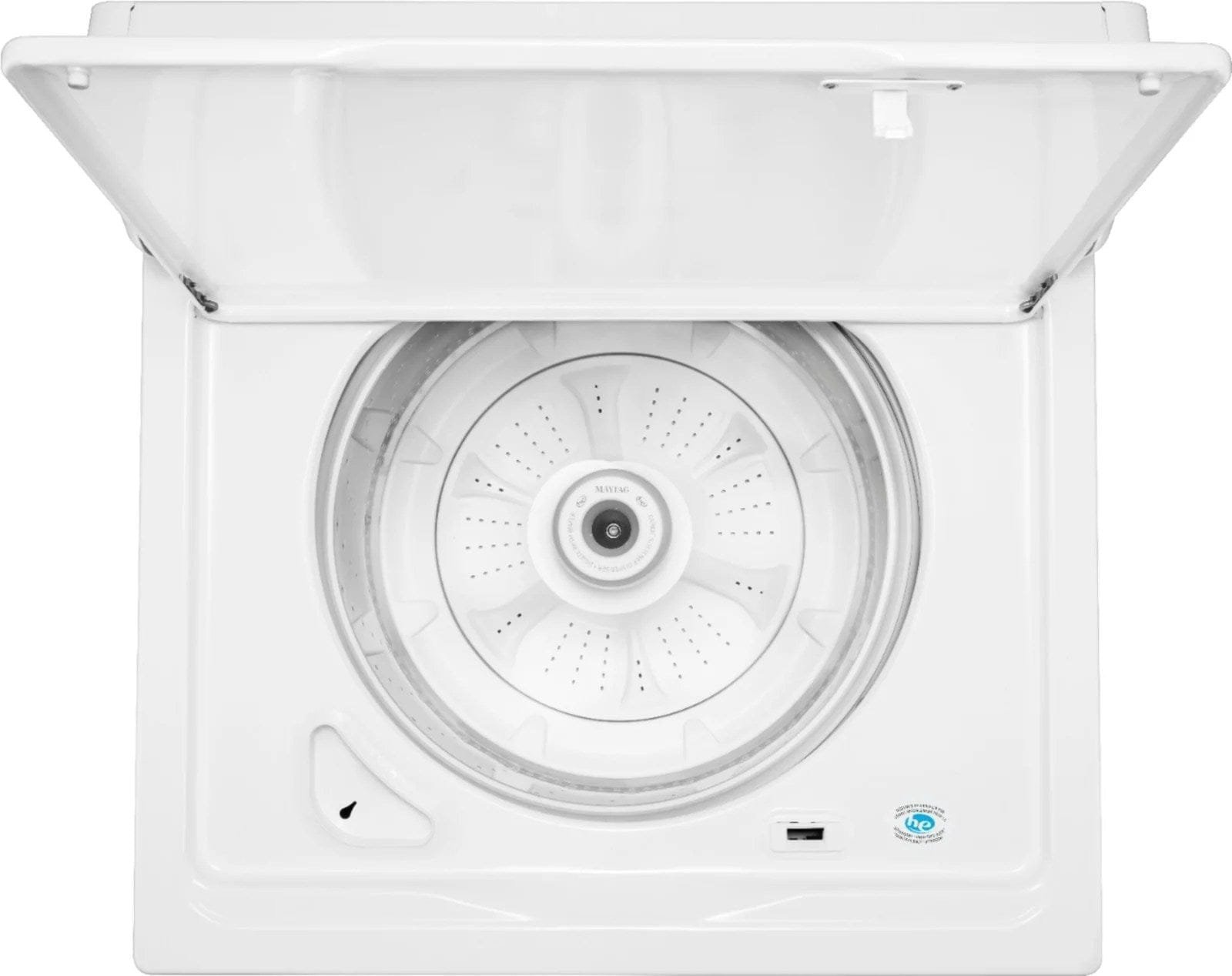 Maytag 3.8 Cu. Ft. High Efficiency Top Load Washer with PowerWash Agitator – White - Image 13