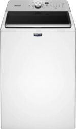 Maytag – 4.7 Cu. Ft. Top Load Washer with Dual-Action PowerWash Agitator – White