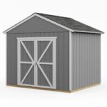 Rookwood 10 ft. W x 8 ft. D Solid + Manufactured Wood Storage Shed with Floor