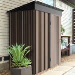 5 ft. W x 3 ft. D Stainless Steel Storage Shed