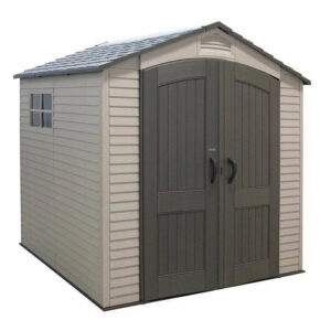 7 ft. W x 7 ft. D Plastic Storage Shed LIFETIME