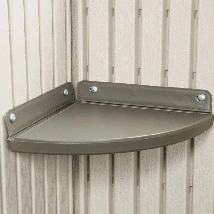 8 Ft. W x 10 Ft. D Plastic Traditional Storage Shed - Image 5