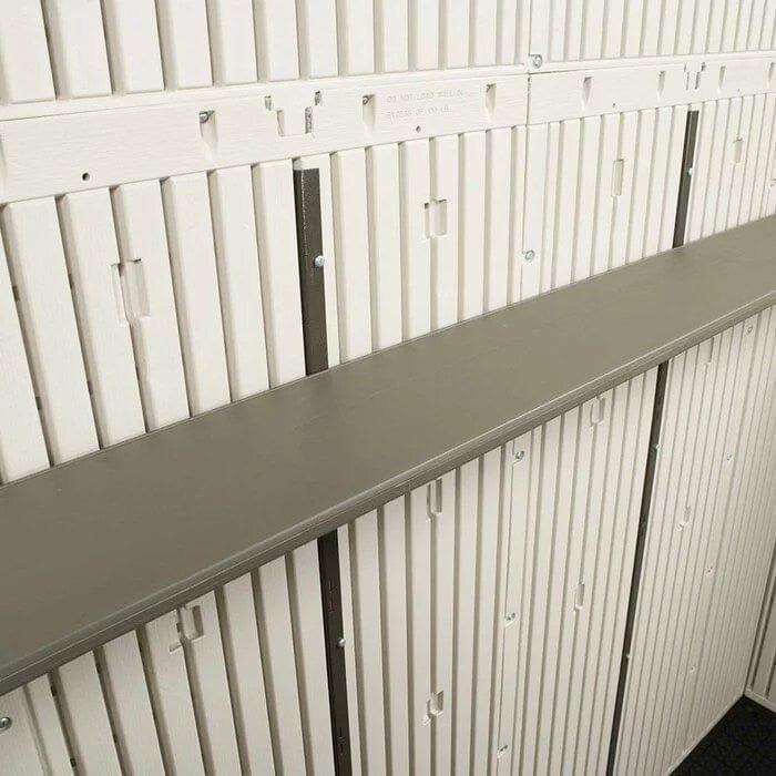 8 Ft. W x 10 Ft. D Plastic Traditional Storage Shed - Image 6