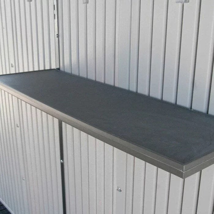 8 Ft. W x 10 Ft. D Plastic Traditional Storage Shed - Image 8