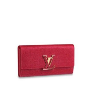 Louis Vuitton CAPUCINES WALLET Scarlet Red