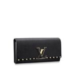 Louis Vuitton CAPUCINES WALLET Black