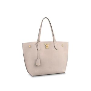 Louis Vuitton LOCKME GO Greige Gray
