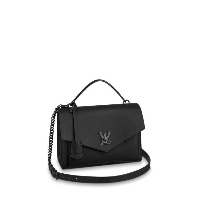 Louis Vuitton MYLOCKME SATCHEL BLACK