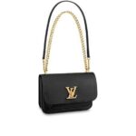 Louis Vuitton LOCKME CHAIN PM Black
