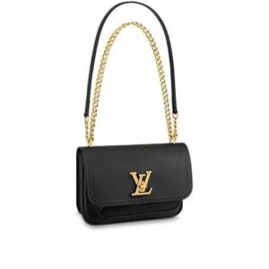 Louis Vuitton LOCKME CHAIN PM Black