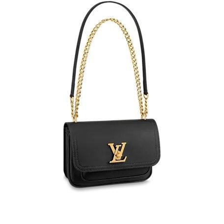 Louis Vuitton LOCKME CHAIN PM Black