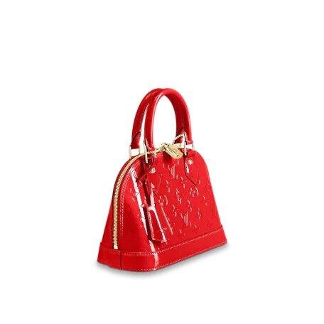 Louis Vuitton ALMA BB Cerise Red - Image 2