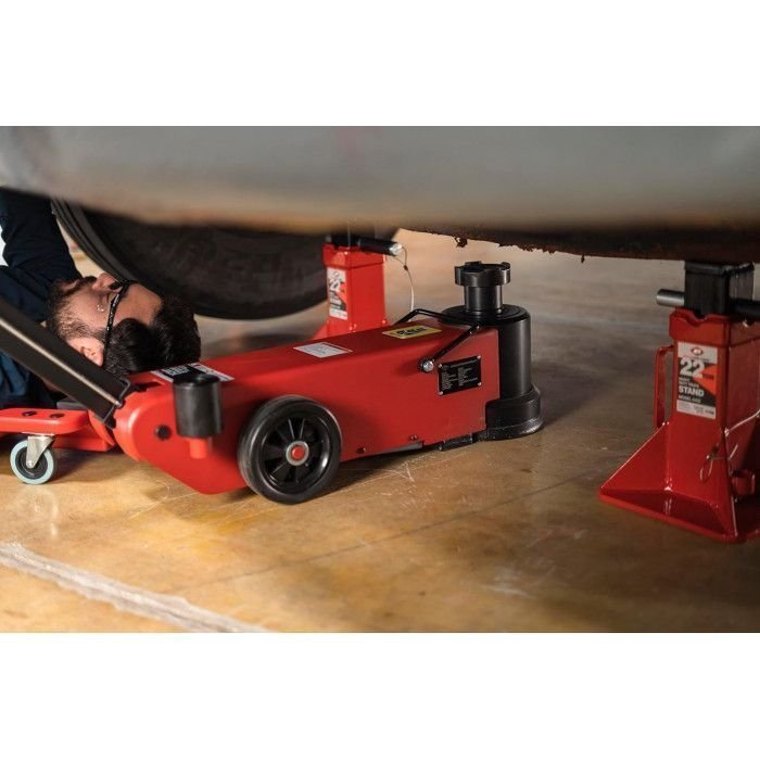 AFF 25-10-Ton 2-Stage Air Hydraulic Axle Jack - Image 3