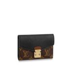 Louis Vuitton PALLAS COMPACT WALLET Black