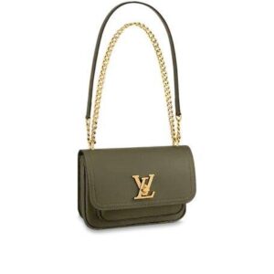 Louis Vuitton LOCKME CHAIN PM Khaki Green