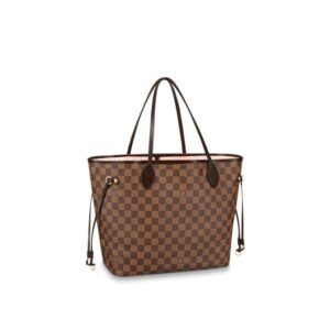 Louis Vuitton NEVERFULL MM Rose Ballerine Pink
