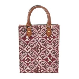 Louis Vuitton SINCE 1854 PETIT SAC PLAT Bag Red