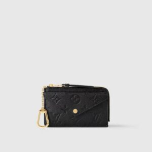 Louis Vuitton Recto Verso Card Holder Black