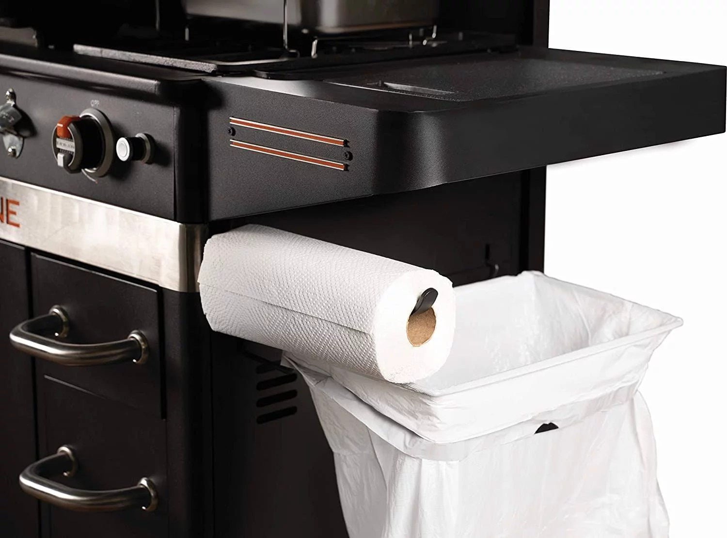 Blackstone 1923 36 inch 4 Burner Griddle with Air Fryer – Black - Image 5