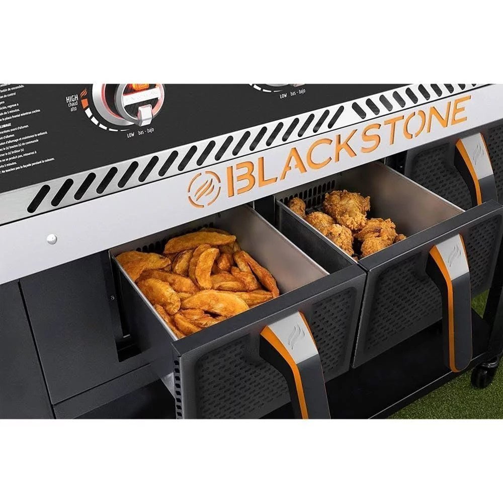 Blackstone 1923 36 inch 4 Burner Griddle with Air Fryer – Black - Image 3