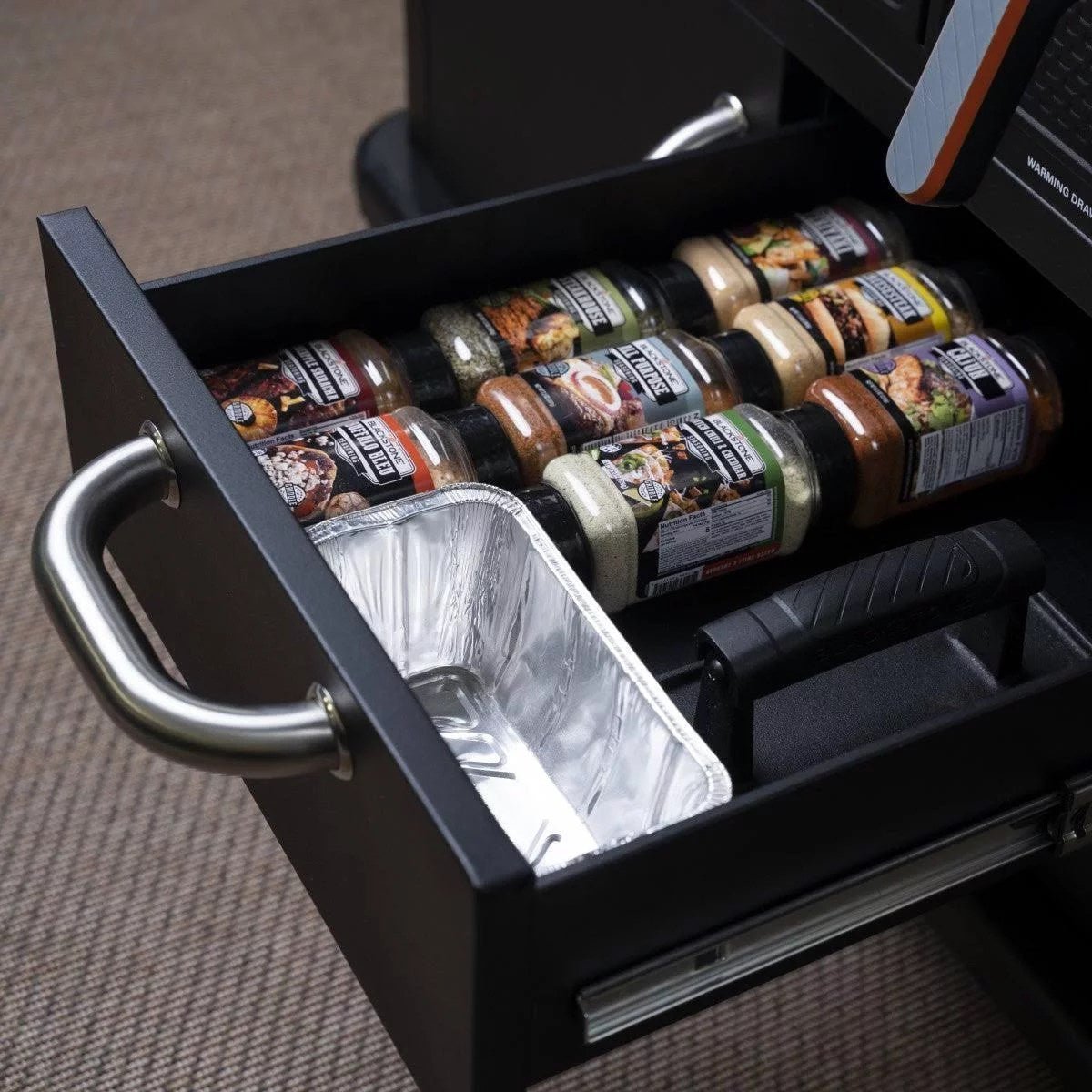 Blackstone 1923 36 inch 4 Burner Griddle with Air Fryer – Black - Image 9