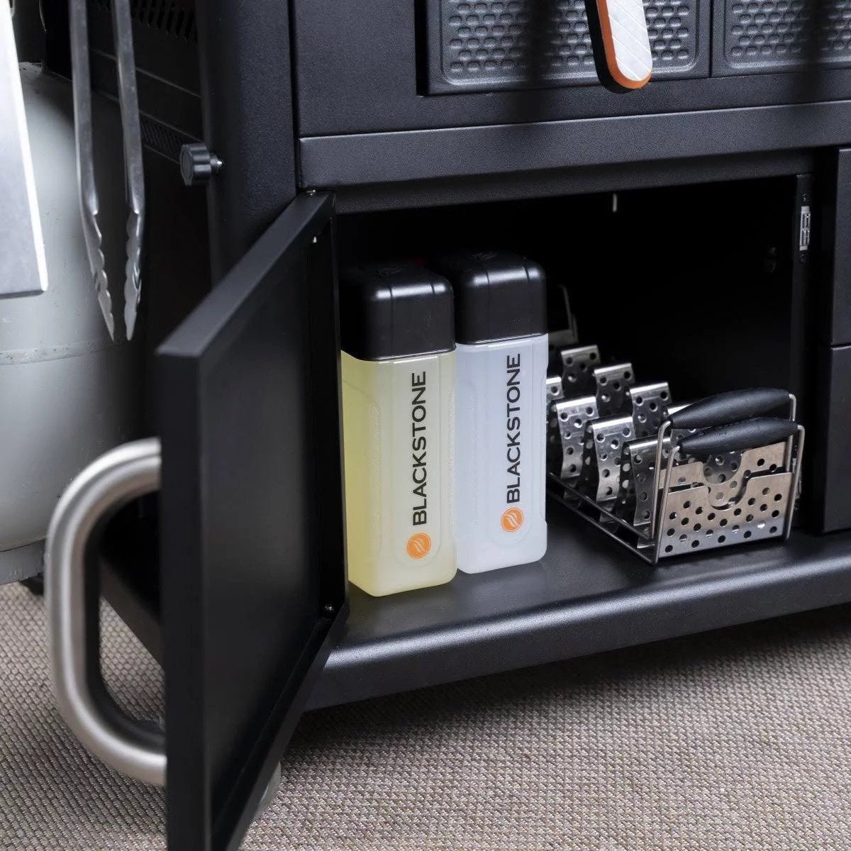 Blackstone 1923 36 inch 4 Burner Griddle with Air Fryer – Black - Image 8