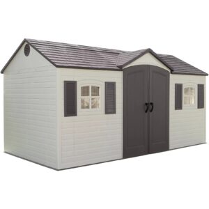 Lifetime 15 ft. x 8 ft. Resin Outdoor Garden Shed