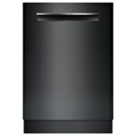 Bosch 500 Series 24″ Black Built in Dishwasher-SHPM65Z56N