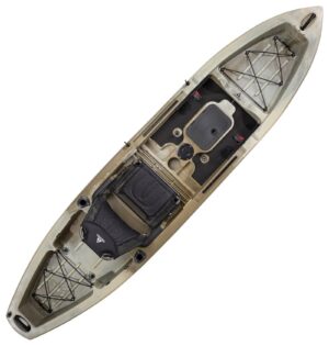 Ascend 12T Sit-On-Top Fishing Kayak – 12 ft Stable Recreational Kayak