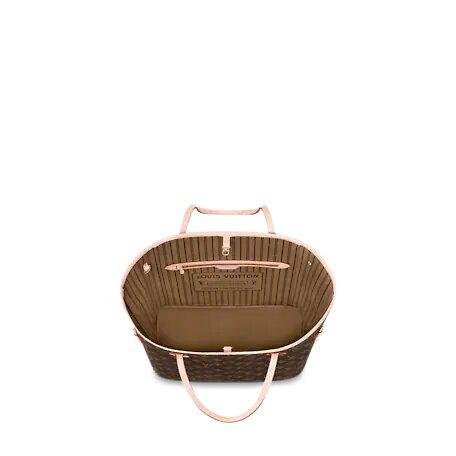 Louis Vuitton NEVERFULL MM Bag Beige - Image 5