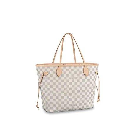 Louis Vuitton NEVERFULL MM Bag Beige