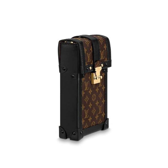 Louis Vuitton VERTICAL TRUNK POCHETTE black