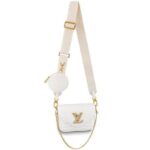 Louis Vuitton NEW WAVE MULTI-POCHETTE Snow White