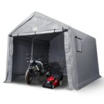 10 x 10 x 8.5 ft Heavy-Duty Portable Storage Shed