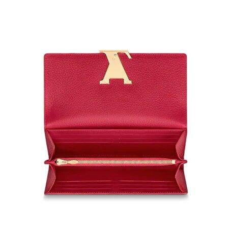 Louis Vuitton CAPUCINES WALLET Scarlet Red - Image 5
