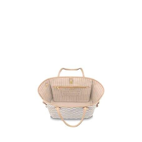 Louis Vuitton NEVERFULL MM Bag Beige - Image 5