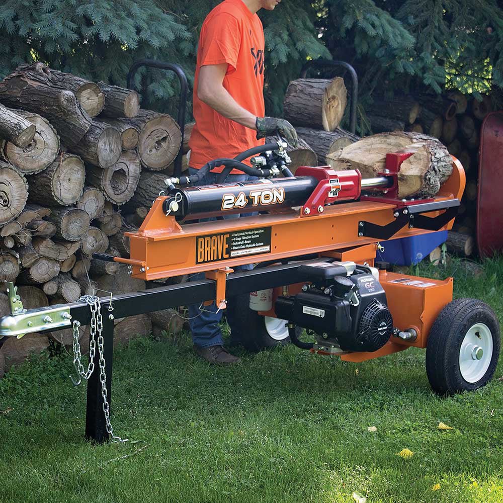 Brave 24 Ton Horizontal / Vertical Log Splitter (VH1724GC) - Image 12