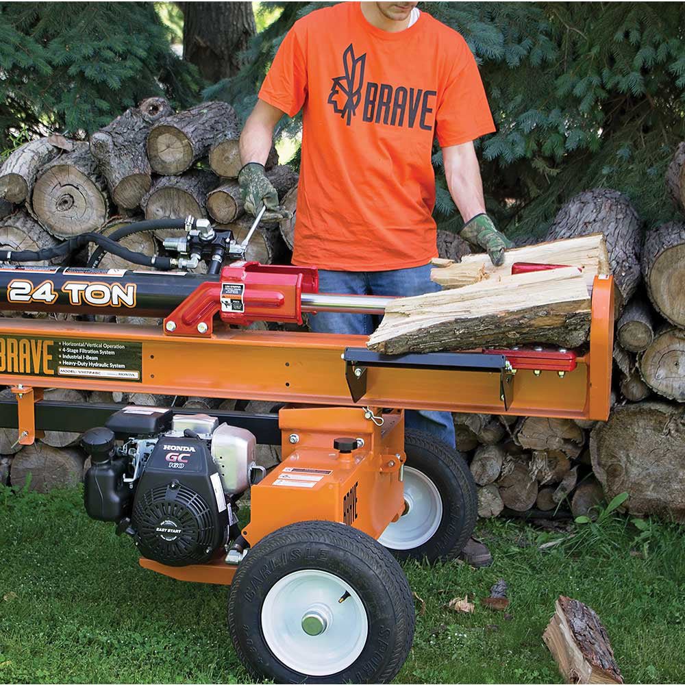 Brave 24 Ton Horizontal / Vertical Log Splitter (VH1724GC) - Image 9