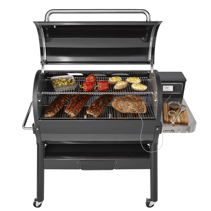 Weber SmokeFire EX6 Wood Fired Pellet Grill – Black - Image 4