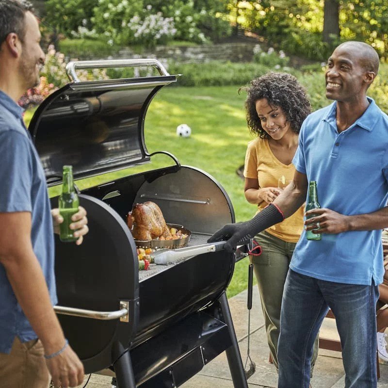 Weber SmokeFire EX6 Wood Fired Pellet Grill – Black - Image 3