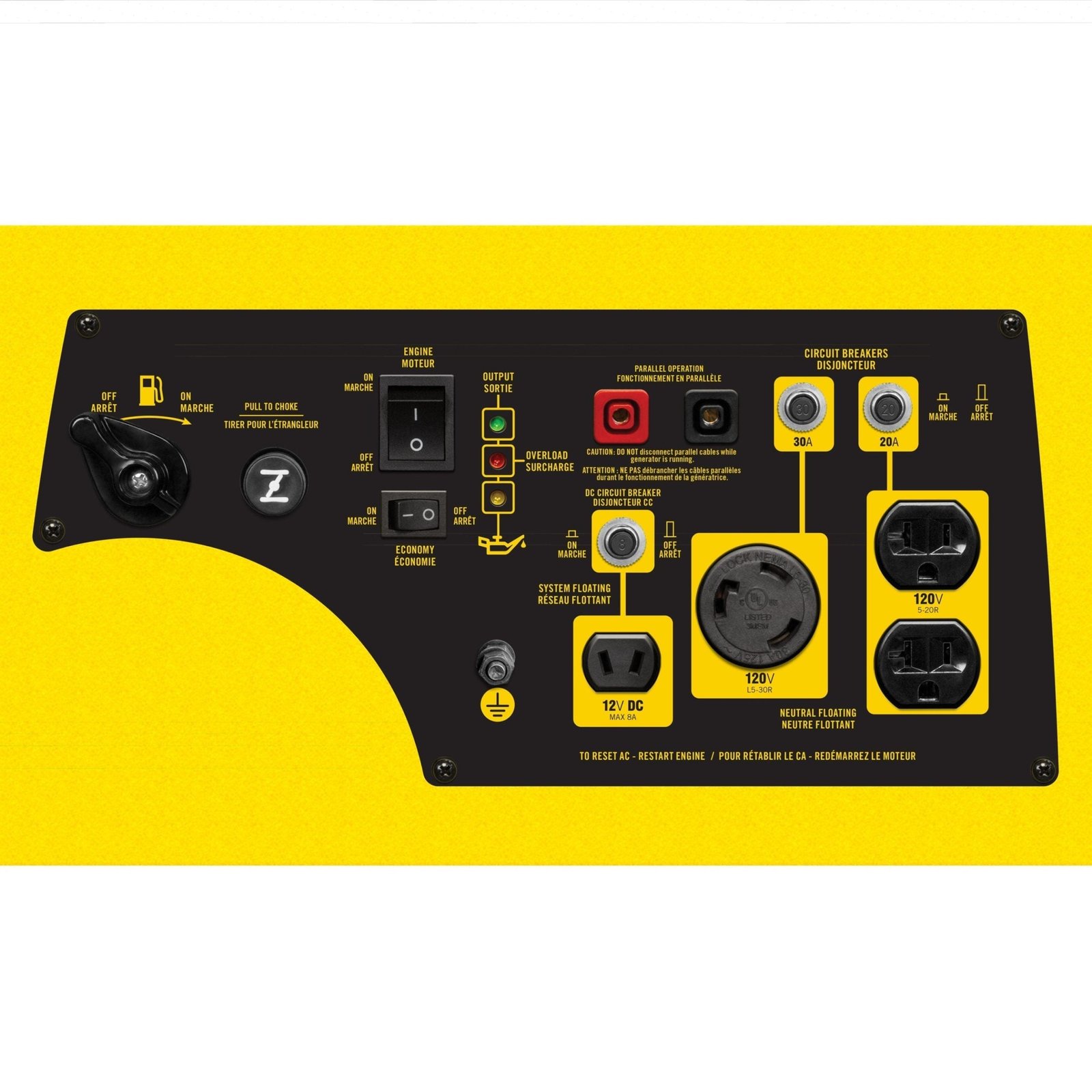 Champion 3400-Watt Portable Inverter (CA) - Image 2