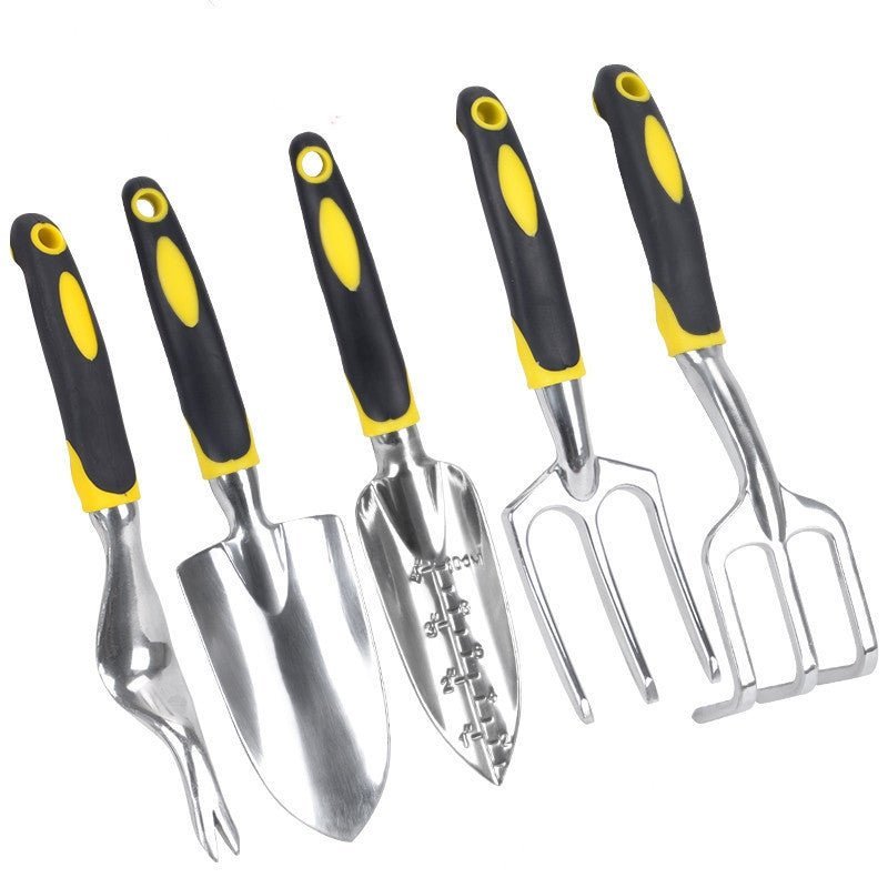 Garden Planting Tools Family Set 3-Piece Aluminum Alloy Shovel and Potting Tool Kit - Image 2