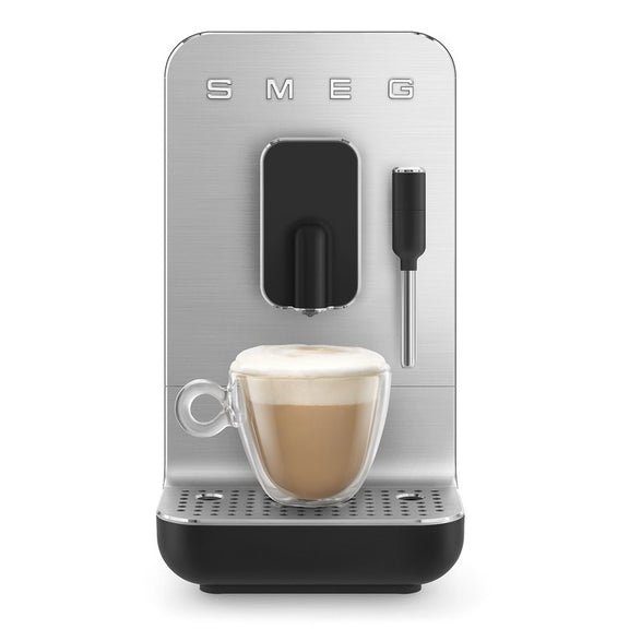 Fully Automatic Coffee & Espresso Machine with Steaming Wand – Black - Image 3