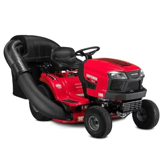 CRAFTSMAN T100 36-Inch 11.5 HP Gas Riding Lawn Mower Briggs & Stratton Engine Manual 7-Speed Transmission - Image 7