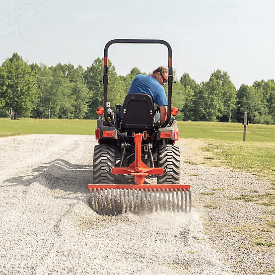 CountyLine 4 ft. Sub-Compact Landscape Rake - Image 4