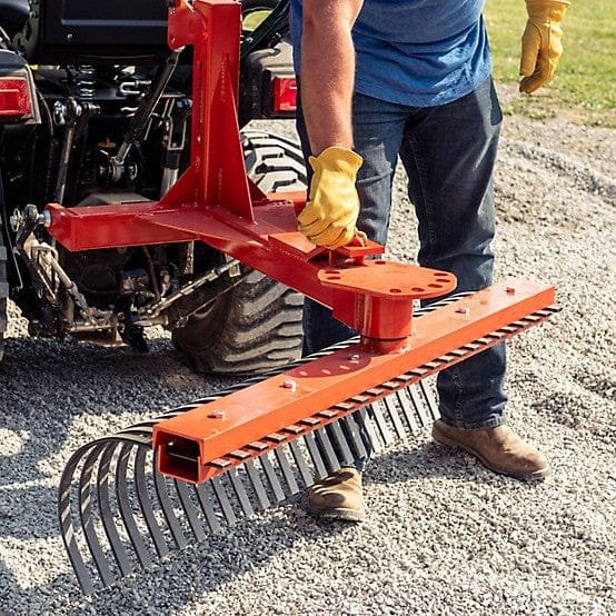 CountyLine 4 ft. Sub-Compact Landscape Rake - Image 3