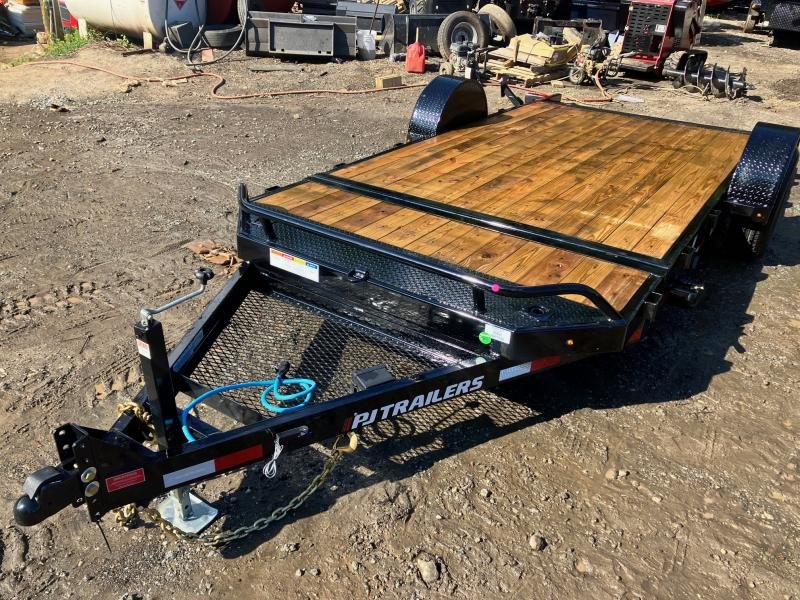 7 X 16 Interstate Full Bed Single Axle Tilt 7K Trailer - Image 5