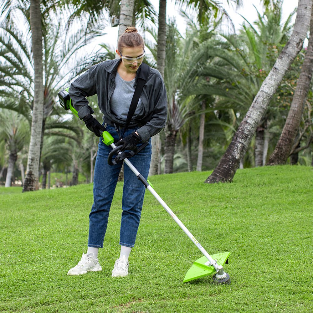 POWERALL 48V (24V x 2) Grass Trimmer 40cm – 2x 4Ah Battery - Image 3