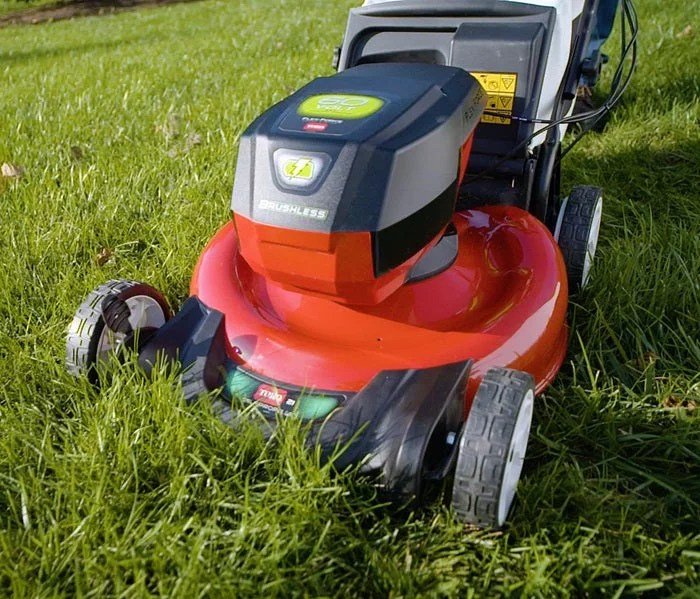 21 in. Recycler SmartStow 60-Volt Lithium-Ion Brushless Cordless Battery Walk Behind Mower RWD 5.0 Ah w/ Battery&Charger - Image 6