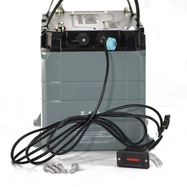 24V 100AH Marine Lithium Battery For Trolling Motors – Bluetooth and Heating Feature - Image 5
